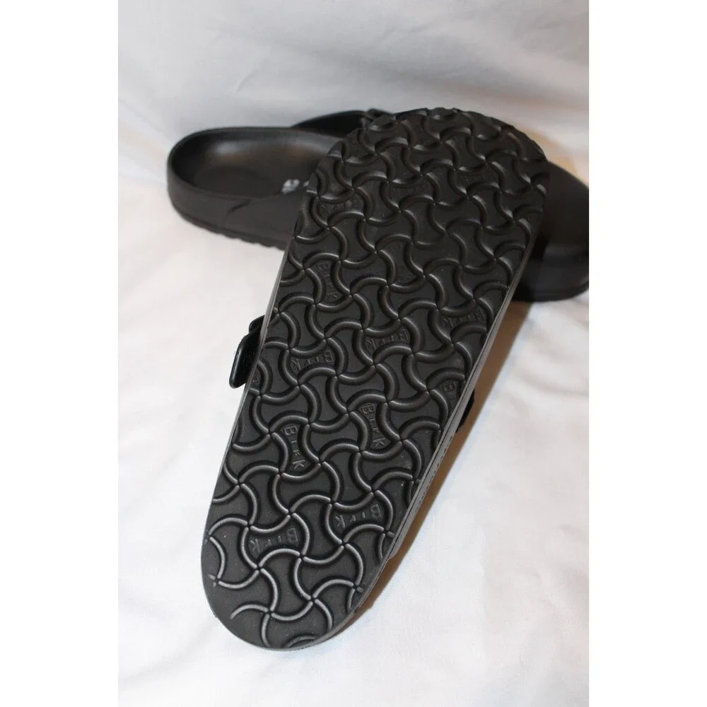 Birkenstock Boston Essentials EVA Slide Men's Sandal BLACK Medium/Narrow EU 43 - Picture 5 of 5